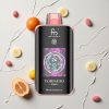 Fumot Tornado 25000 Puffs Weißer Gummieis Vapes Großhandel Österreich mit 700mAh Akku und HD-Bildschirm