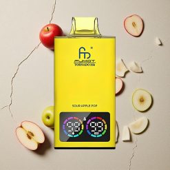 Fumot Tornado 35K 35000 Puffs Sauerer Apfel Pop vapes großhandel Österreich mit Dual-Mesh-Coil und 700-mAh-Akku