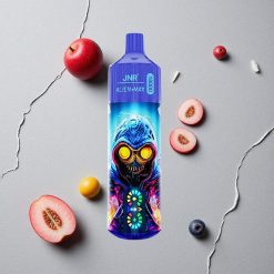 JNR Alien Max 18000 Puffs Blaubeere Bubblegum vapes großhandel Österreich mit Dual Mesh Coil & Dual Core und 28ml E-Liquid