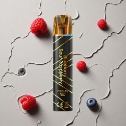 JNR Black&Golden 600+200 Puffs Blaubeere-Sauerhimbeer vapes großhandel Österreich TPD zertifiziert 2% Nikotin