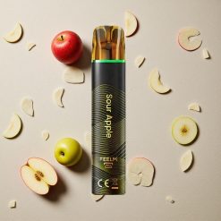 JNR Black&Golden 600+200 Puffs Einweg-Vape Sauerapfel vapes großhandel Österreich 550mAh 2ml TPD