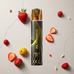 JNR Black&Golden 600+200 Puffs Erdbeer-Eis vapes großhandel Österreich 550mAh 2ml TPD