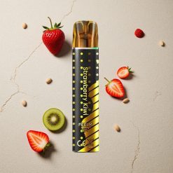 JNR Black&Golden 600+200 Puffs Erdbeere-Kiwi vapes großhandel Österreich 550mAh 2% Nikotin