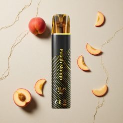 JNR Black&Golden 600+200 Puffs Pfirsich-Mango Einweg-Vape vapes großhandel Österreich 550mAh 2ml TPD