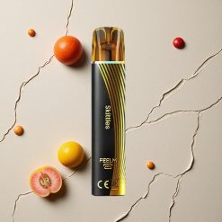 JNR Black&Golden 600+200 Puffs Skittles (Geschmack) vapes großhandel Österreich 550mAh 2ml TPD