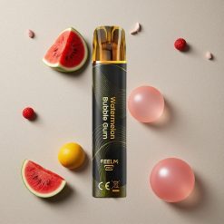 JNR Black&Golden 600+200 Puffs Wassermelone Kaugummi vapes großhandel Österreich 550mAh 2ml TPD