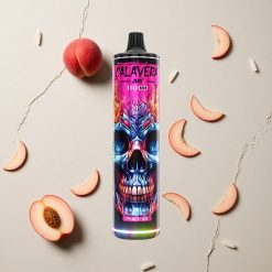 JNR Calavera 11000 Puffs Pfirsich Eis vapes großhandel Österreich Typ-C-Ladeanschluss 21ml E-Liquid Kapazität