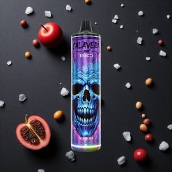JNR Calavera 11000 Puffs Schwarz-Eis vapes großhandel Österreich Typ-C-Ladeanschluss 21ml E-Liquid-Kapazität