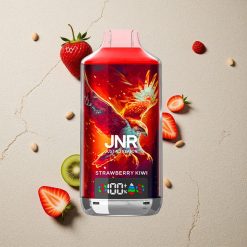 JNR Falcon X 18000 Puffs Erdbeere-Kiwi vapes großhandel Österreich Dual Mesh Coil & Dual Core Typ-C Schnellladung