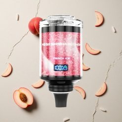 JNR Mega Shisha Hookah 100K Pfirsich Eis Desktop Kompatibilität 60ml e-Liquid Kapazität vapes großhandel Österreich