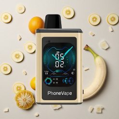 JNR PhoneVape 30000 Puffs Bananeneis Einweg-Vape vapes großhandel Österreich 850mAh Typ-C Akku & Turbo Modus