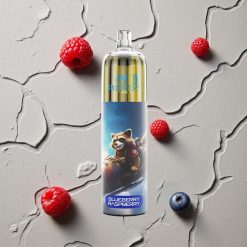 JNR Rocket-X 12400 Puffs Blaubeere Himbeere vapes großhandel Österreich mit RGB-Beleuchtung & Typ-C Schnellladung