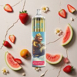 JNR Rocket-X 12400 Puffs Erdbeer Wassermelone Eis vapes großhandel Österreich mit RGB-Lichter & 25ml e-Liquid Kapazität