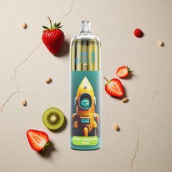 JNR Rocket-X 12400 Puffs Erdbeere Kiwi vapes großhandel Österreich mit RGB-Licht & Typ-C Schnellladung