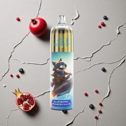 JNR Rocket-X 12400 Puffs Heidelbeere Granatapfel vapes großhandel Österreich mit RGB-Lichter & Typ-C Schnellladung