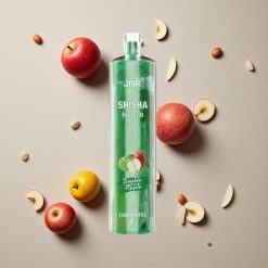 JNR Shisha Hookah 12000 Puffs Doppelter Apfel vapes großhandel Österreich 24ml E-Liquid 750mAh Batterie