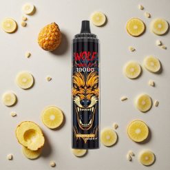 JNR Wolf Niplo 10000 Puffs Ananas-Eis vapes großhandel Österreich Typ-C Schnellladung 20ml