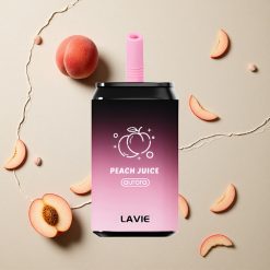LAVIE Aurora 11000 Puffs Pfirsichsaft Einweg-Vape 22ML e-Liquid vapes großhandel Österreich Typ C Aufladbar