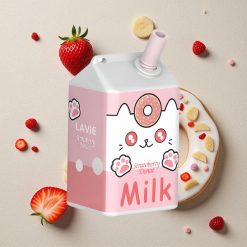 LAVIE Milk 7000 Puffs Erdbeer-Donut vapes großhandel Österreich 16ML 600mAh