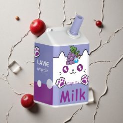 LAVIE Milk 7000 Puffs Trauben-Eis vapes großhandel Österreich Typ C Aufladbar 16ML